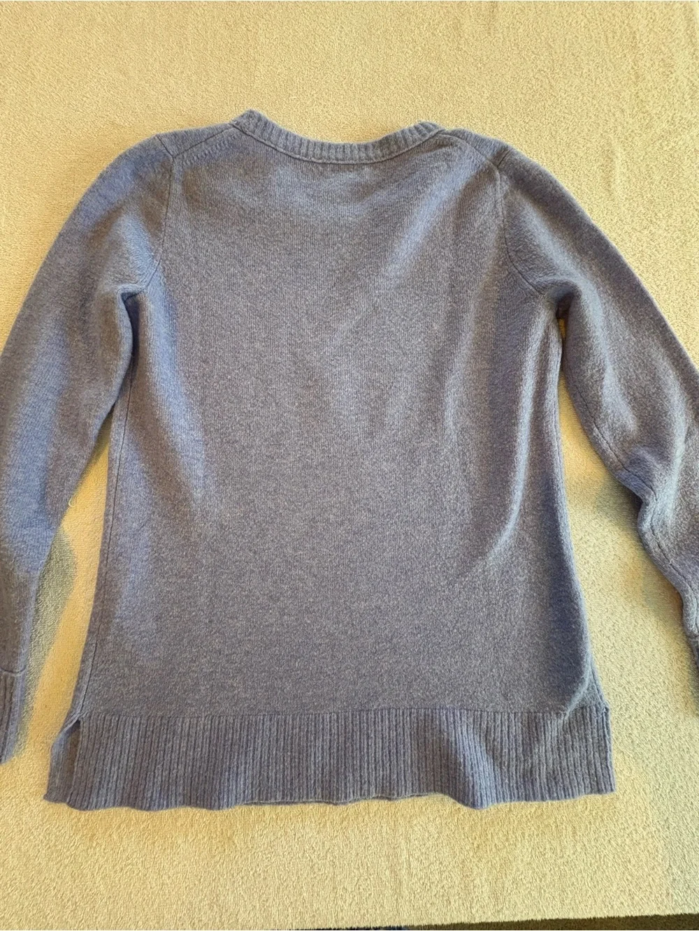 J.Crew Lavender Wool Blend Crew Neck Long Sleeve Sweater XS